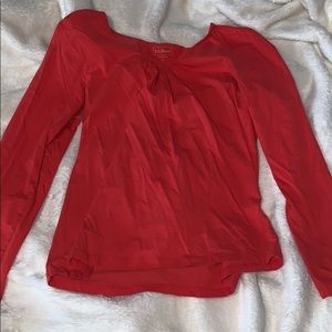 L.L.Bean long sleeve shirt size: woman’s large